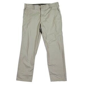 Lee Extreme Motion MVP Regular Straight Mens Khaki Pants Size 36x30 Stretch